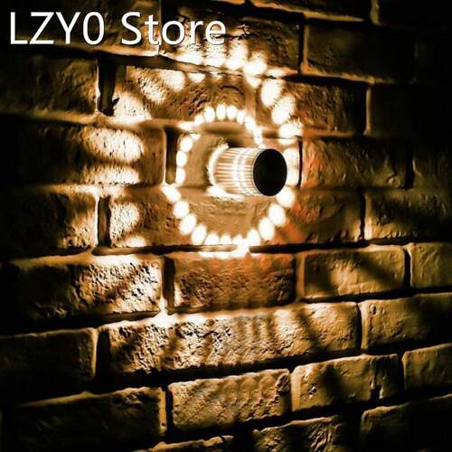 Led Wall Lamp Creative 3W RGB Wireless Aluminum Sconce Wall