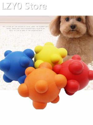 Durable Rubber Jumping Activation Ball Tough Dog Clean Teeth