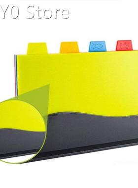 Plastic Cutting Board Food Classification Chopping Boards wi