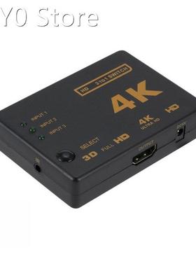 4K 3x1 HDMI-Compatible Switch 3 Input 1 Output HDMI-Compatib