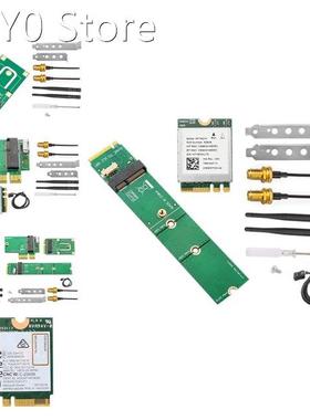 2974Mbps Wifi 6 PCI-E Wireless Network Card 2.4Ghz/5Ghz MU-M