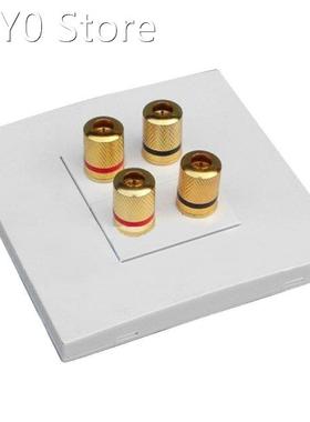 Audio Panel Terminals 2 Speaker 4 Binding Post Banana Jack C