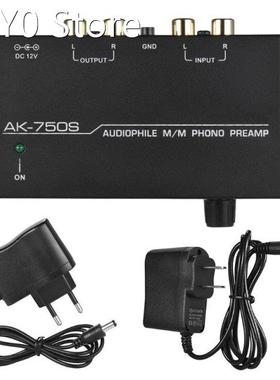Ak-750S Audiophile M/M Phono Preamp Amp with Level Control P