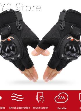 Motorcycle Gloves Half finger Gloves Motorbike Racing Motor