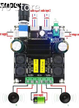 TPA3116 D2 Digital Audio Music Amplifier Board 50W x 2 Stere
