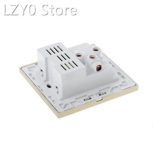 Dual USB LED Electric Wall Charger Station Socket Adapter Po