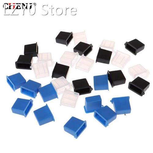 10pcs USB Type A Male Anti-Dust Plug Stopper Cap Cover Prote