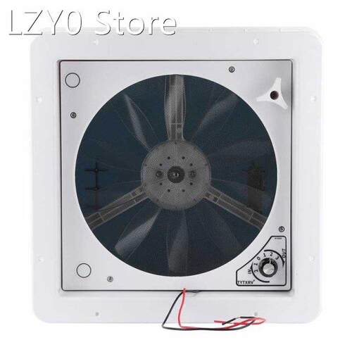 RV Accessories Air Vent Exhaust Fan 12V Manual Gear Adjust E