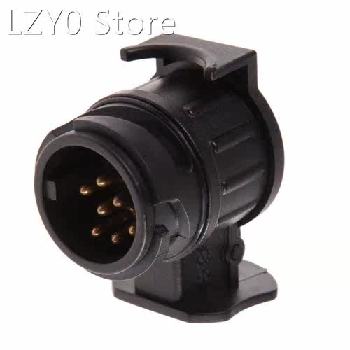 12V 13 To 7 Pin Plug Adapter Electrical Converter Truck Trai