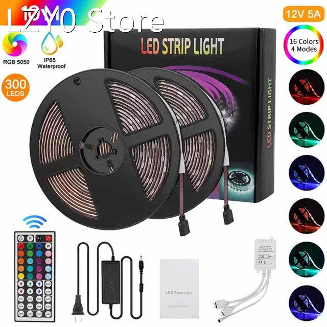 LED Strip Lights Kit Waterproof 32.8ft 5050 RGB 300led Strip