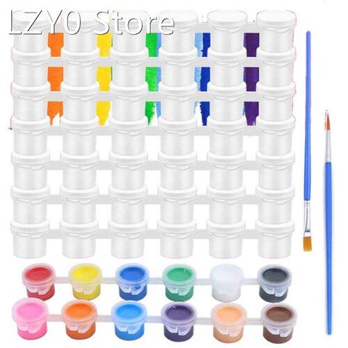 25 Empty Paint Strips 150 Pots 5Ml Paint Cup Pots Paint Pot