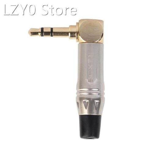 REXUS L-Type 3.5mm Jack Plug Stereo Audio Converter Adapter