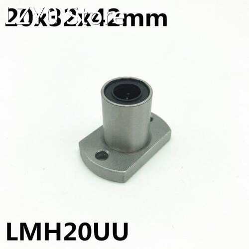 2pcs LMH20UU 20mm flange linear bearing LMH20 20x32x42 mm
