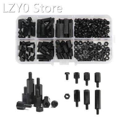 180Pcs m3 Nylon Standoff Kit Male to Female M3 Length 6-20m