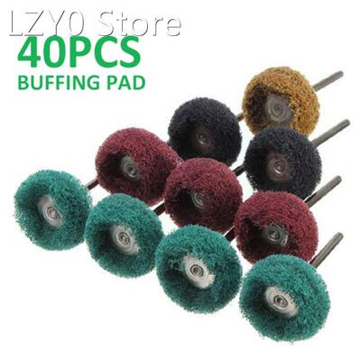 40 Pcs 25mm High Quality Abrasive Polishing Wheel Buffing Pa