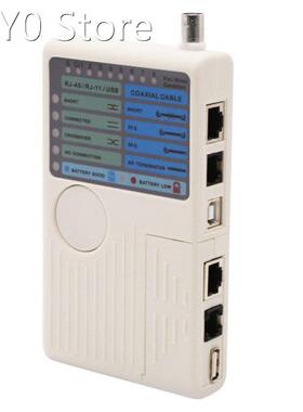 RJ11 RJ45 USB BNC LAN Network Cable Tester Remote LAN Cables