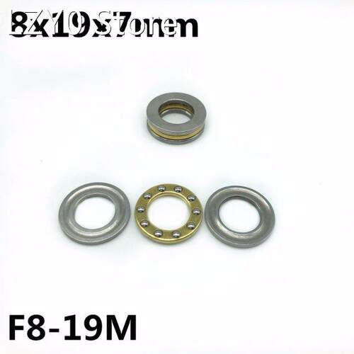 50Pcs F8-19M 8x19x7mm Axial Ball Thrust Bearing plane thrust