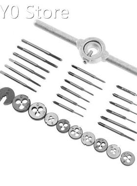 30pcs/lot precise Metric NC Screw Tap & Die External Thr