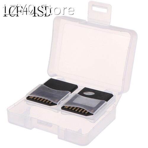 1pc Plastic CF/ SD TF Card Storage Box Protector Holder Hard