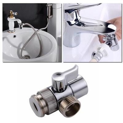 Copper 3 way Diverter Valve For Kitchen Bidet And Part Fauc