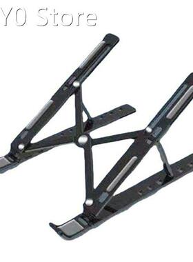 1pc Foldable Laptop Stand Plastic Notebook Stand Portable La