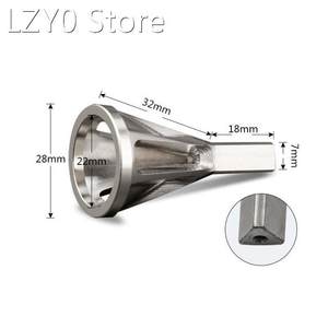 28MM Drill Bit Hex Triangle Shank Stainless Steel Remove Bur