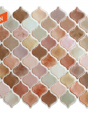 Self Adhesive Mosaic Tile Wall decal Sticker DIY Kitchen Ba