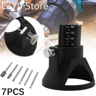 7Pcs HSS Routing Router Drill Bits Set Dutoofree Rotary Tool