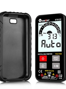 TOOLTOP ET813 Digital Multimeter Voltmeter Ammeter AC DC Vol