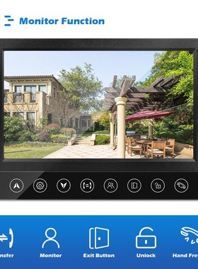 Video Intercom for Home Door Entry Phone Video Call Peephol
