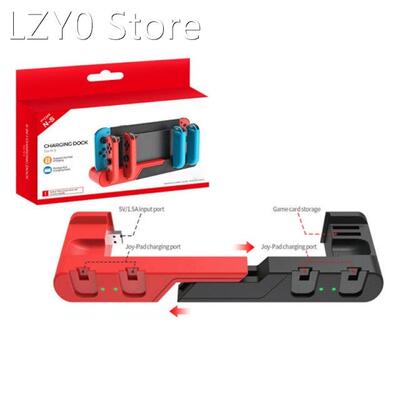 Switch Charger For Nintend Joycons Controller Gamepad 4-in-