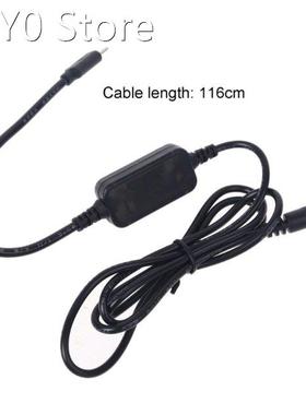 Type C USB C 5V to 12V 5.5x2.5mm Conveter Power Cable for Wi