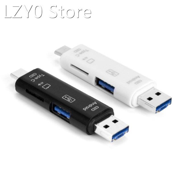 New USB2.0 Card Reader High Speed TF Micro USB Card Reader T 橡塑材料及制品 其他塑料制品 原图主图