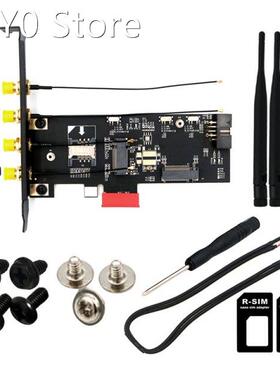 M.2 PCI-E Adapter Card NGFF M.2 Key B and Key a to PCIe X1 A