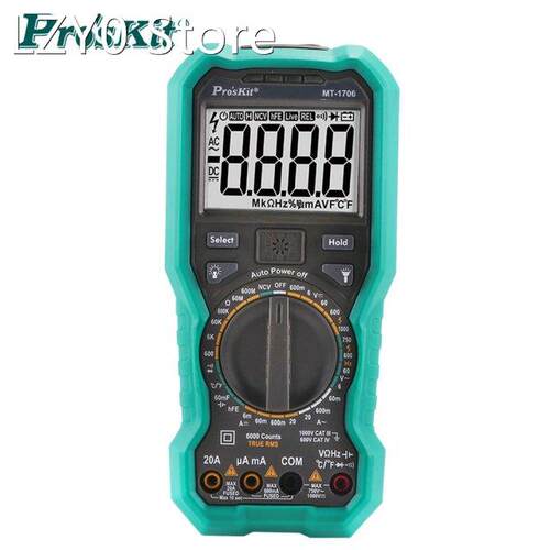 Pro'skit High-Precision Multi-Function Multimeter An