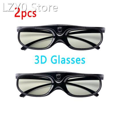 2pcs Active shutter 96-144HZ rechargeable 3D Universal glass