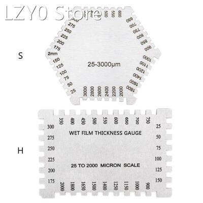 Wet Film Comb 25-3000um Wet Film Thickness Gauge High Precis