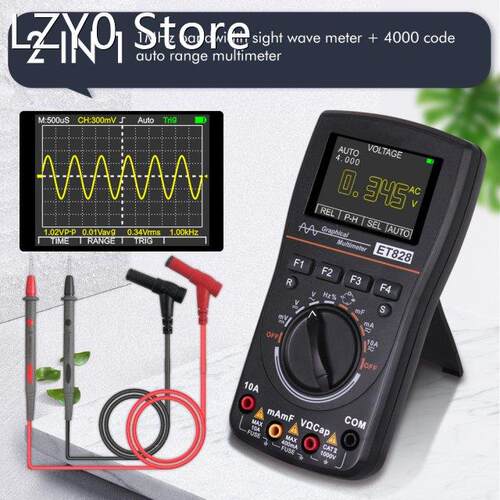 2 in 1 Intelligent Graphical Digital Oscilloscope Multimeter