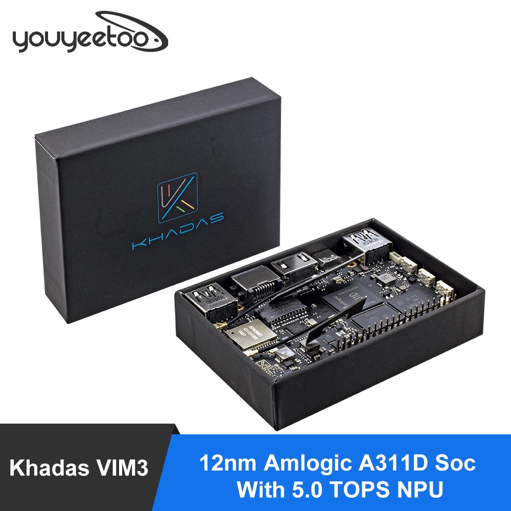 Khadas VIM3 single board computer Amlogic A311D With 5.0 TOP