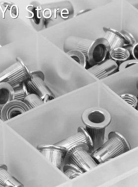 150PCS Stainless Steel Vertical Grain Rivet Insert Nut Set M