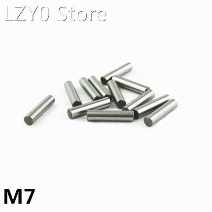 50pcs 7 mm Bearing Steel Cylindrical Pin Locating Pin Needle