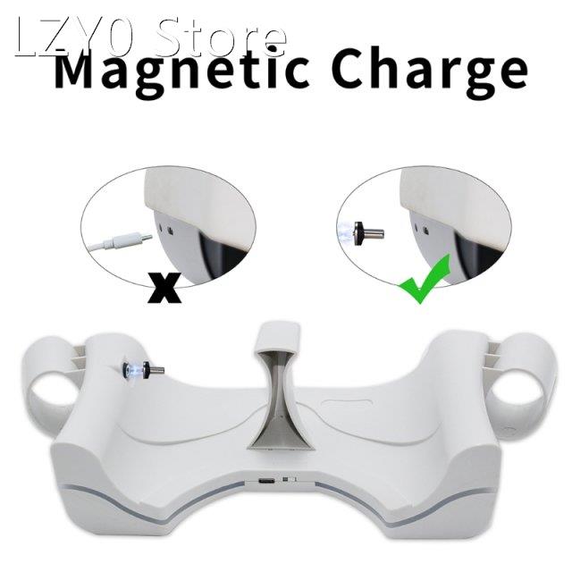1 Pc Magnetic Charging Dock Station Quick Charge Stand VR Ac