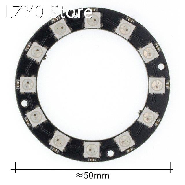 10pcs RGB LED Ring 12 Bits WS2812 5050 RGB LED With Integrat