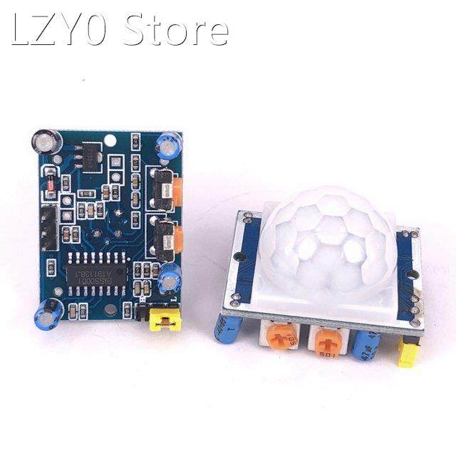 50pcs SR501 HC-SR501 Adjust IR Pyroelectric Infrared PIR mod