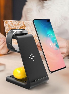 3in1 Wireless Charger For IPhone 11 / Xs AirPods Apple Watc