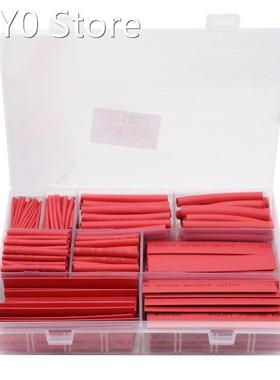 385 pcs/set RED Color 9 Sizes Assorted 2:1 Flame-retardant B