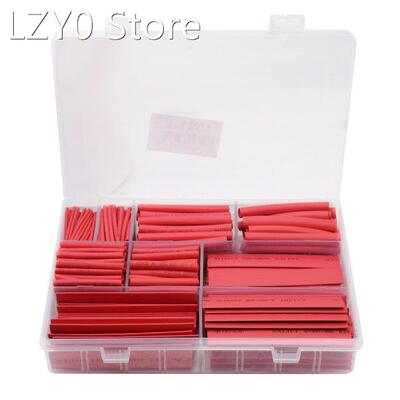385 pcs/set RED Color 9 Sizes Assorted 2:1 Flame-retardant B