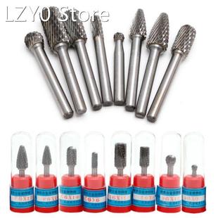 8Pcs Tungsten Carbide Burr Bit 1/4