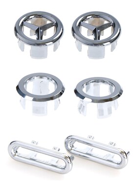 2pcs Bathroom Accessories Bathroom Basin Lavabo Sink Overfl