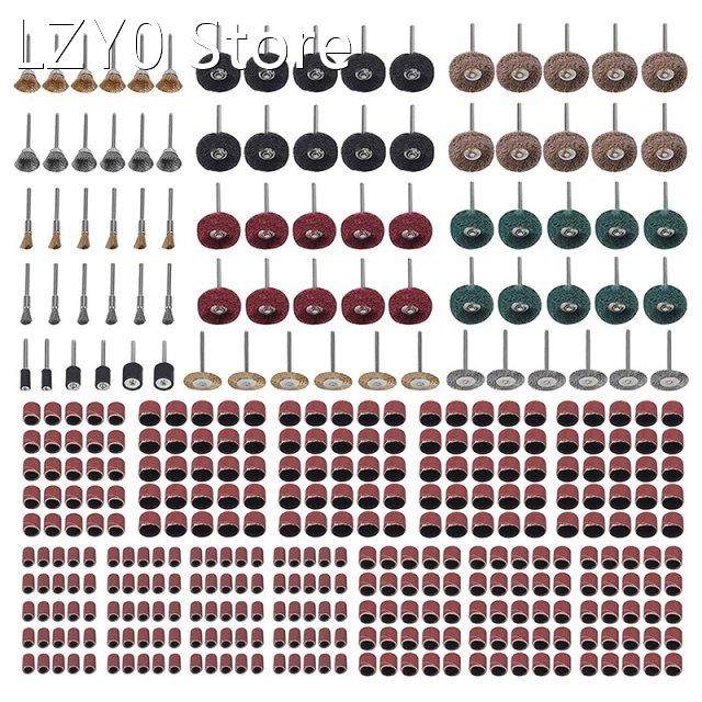 376 Pieces Set - Drum Sander Set for Proxxon Dremel Rotary T